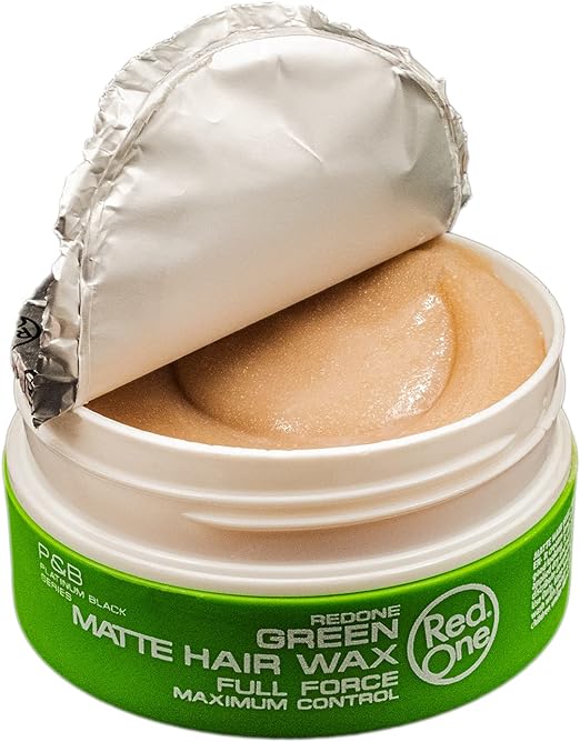 Red One Matte Hair Wax - Green