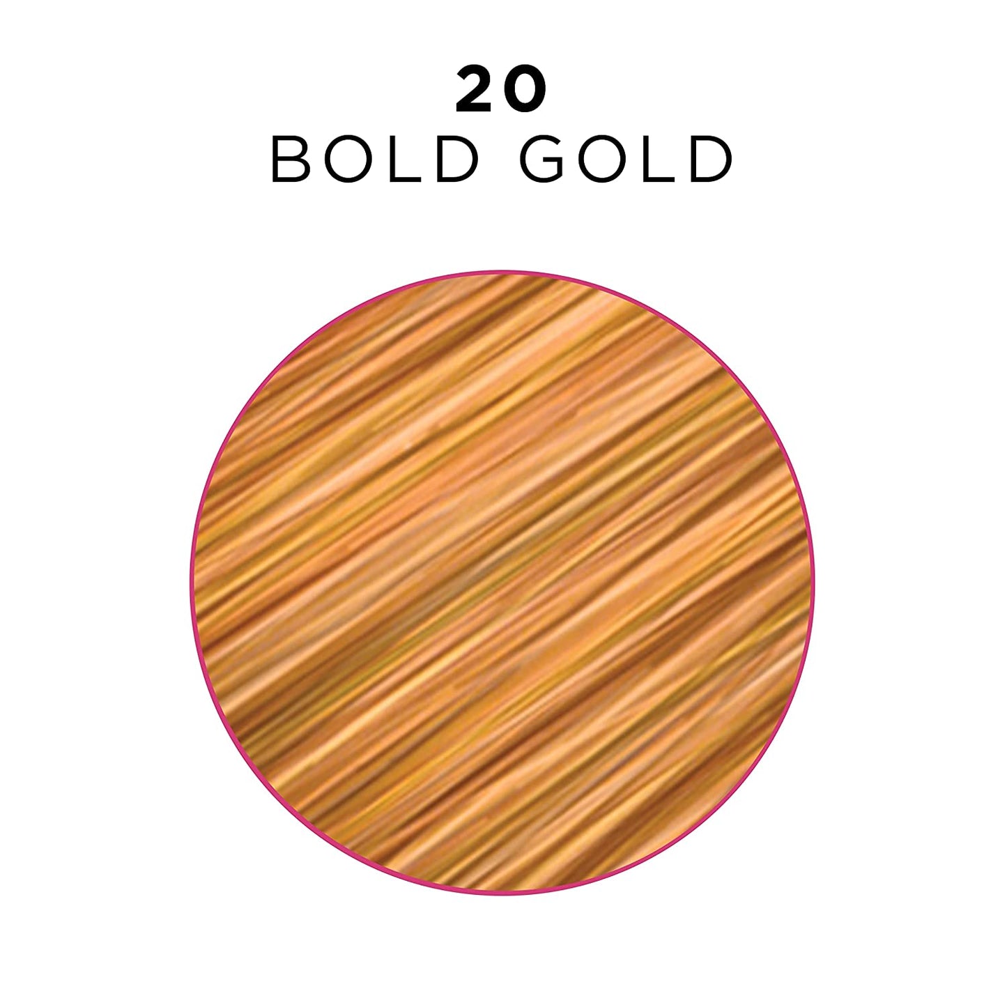 Clairol Professional Jazzing Temporary & Semi Permanent Hair Color - 20 Bold Gold