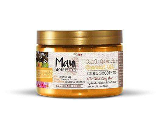 Maui Moisture Curl Quench+ Coconut Oil Curl Smoothie - Beautiful Black Hair