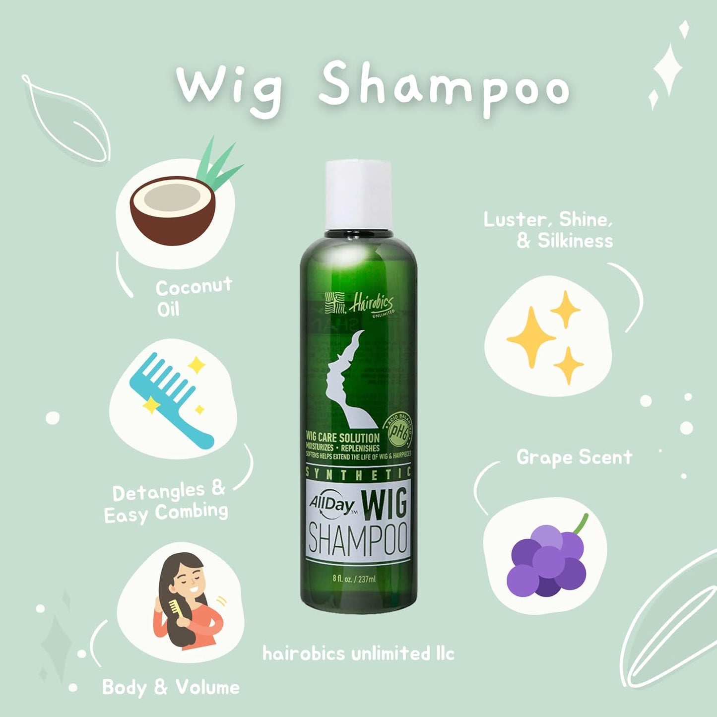 AllDay Locks Synthetic Wig Shampoo