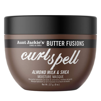 Aunt Jackie's "Curl Spell" Almond Milk and Shea Butter Moisture Masque - Beautiful Black Hair
