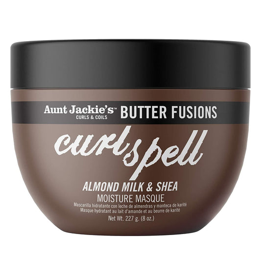 Aunt Jackie's "Curl Spell" Almond Milk and Shea Butter Moisture Masque - Beautiful Black Hair