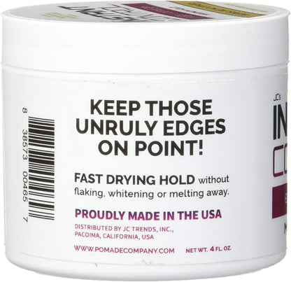 JC's Instant Control Edge & Braid Gel Maximum Hold 4oz