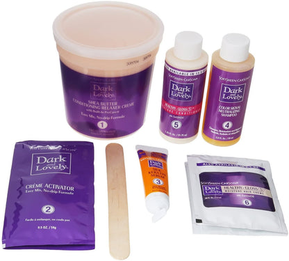Dark & Lovely Triple Nourished Silkening No-Lye Relaxer - Regular