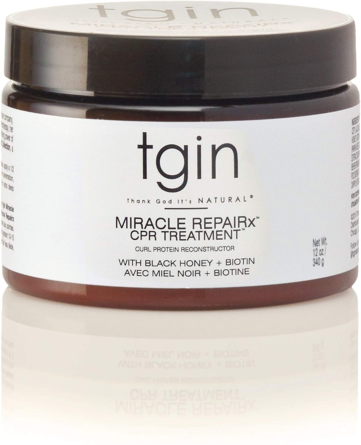 TGIN Miracle Repairx Curl Protein Reconstructor (CPR) Treatment(12oz) - Beautiful Black Hair