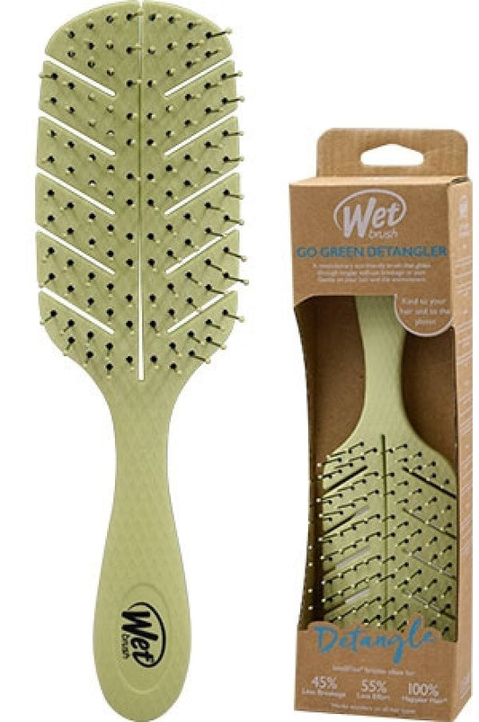 Wet Brush Go Green Detangler - Pale Green - Beautiful Black Hair