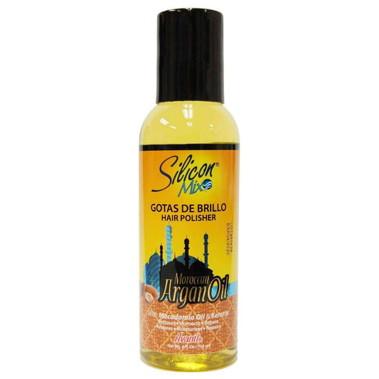 Silicon Mix Moroccan Argan Oil Hair Polisher - Beautiful Black Hair
