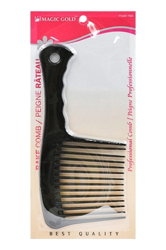 Magic Gold Rake Handle Comb w/Grip #7566
