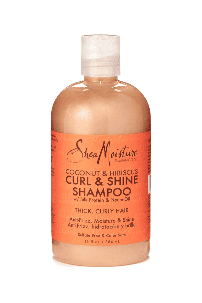 Shea Moisture Coconut & Hibiscus Curl & Shine Shampoo - Beautiful Black Hair