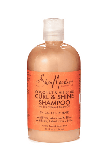 Shea Moisture Coconut & Hibiscus Curl & Shine Shampoo - Beautiful Black Hair
