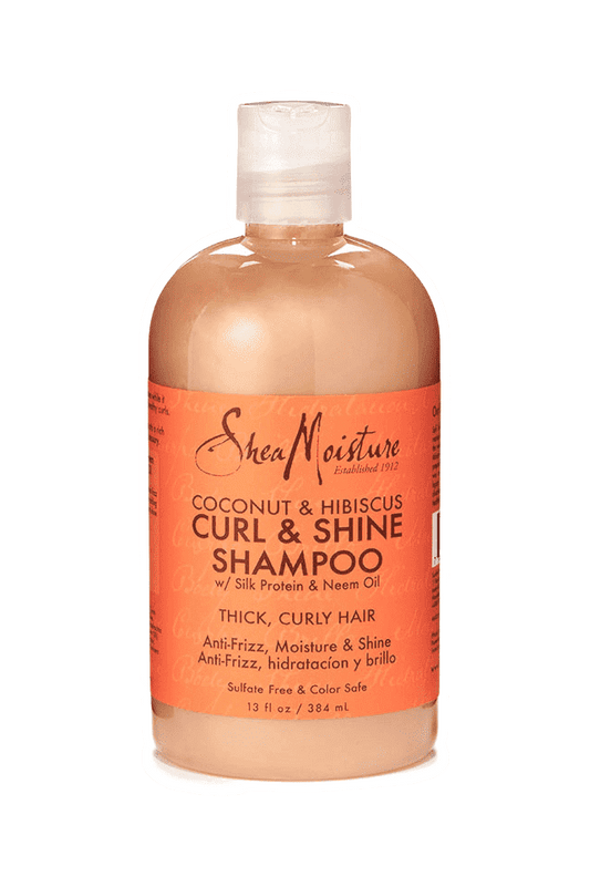 Shea Moisture Coconut & Hibiscus Curl & Shine Shampoo - Beautiful Black Hair