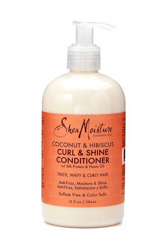 Shea Moisture Coconut & Hibiscus Curl & Shine Conditioner - Beautiful Black Hair