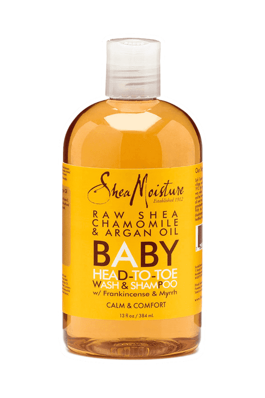 Shea Moisture Baby Raw Shea Chamomile & Argan Oil Head To Toe Wash & Shampoo - Beautiful Black Hair