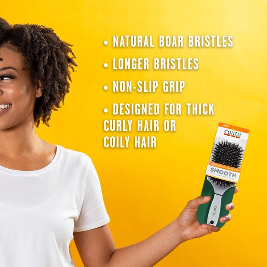 Cantu Smooth Thick Hair Paddle Brush