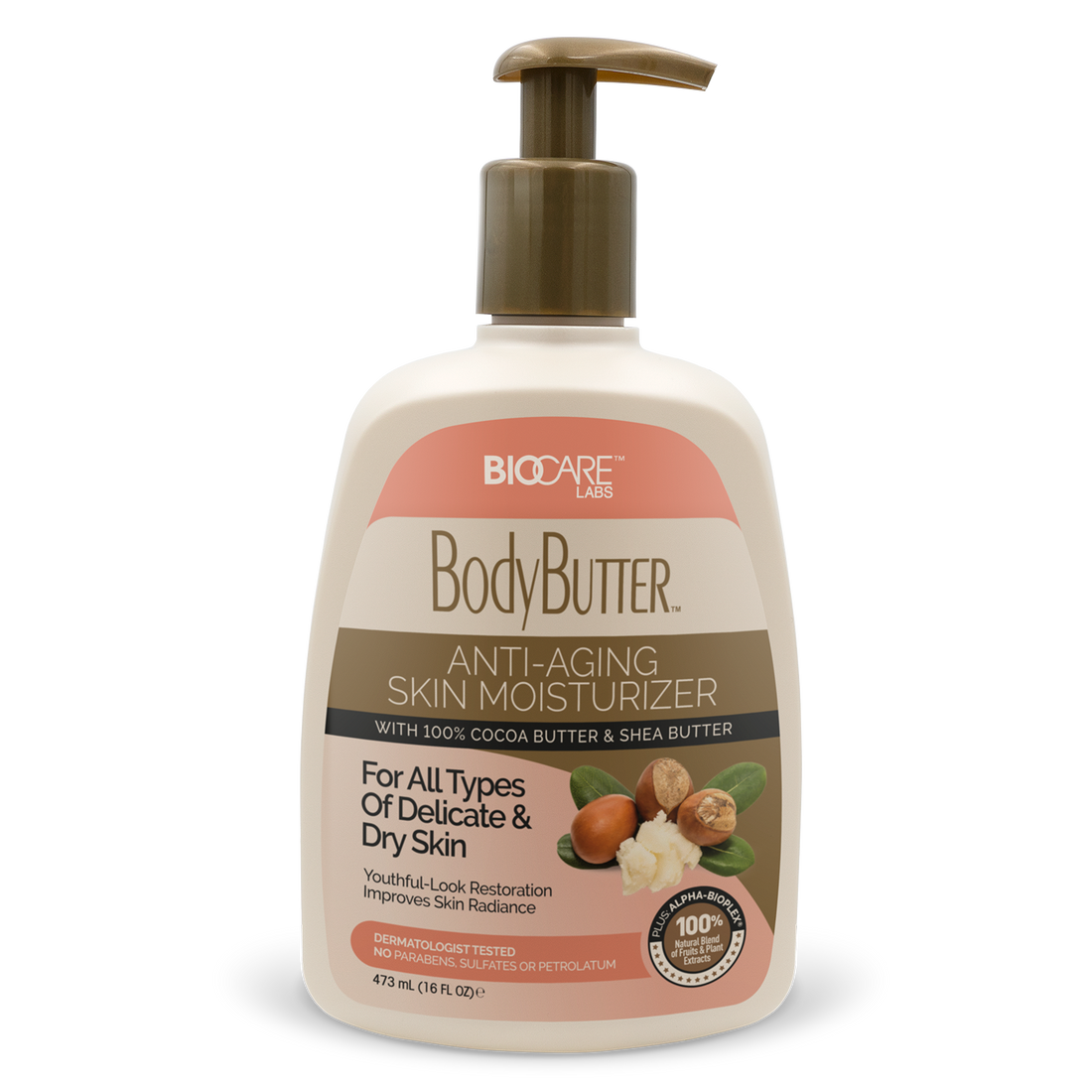BioCare BodyButter Anti-Aging Moisturizer w/ Cocoa Butter & Shea Butter
