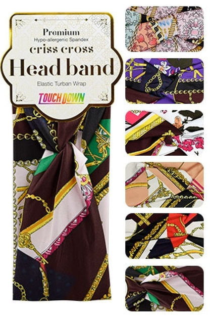 Touch Down Premium Cris Cross Head Band - 15th Century