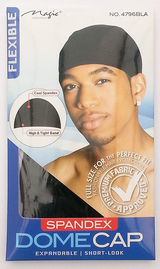 Magic Collection Spandex Cap #4796 - Beautiful Black Hair