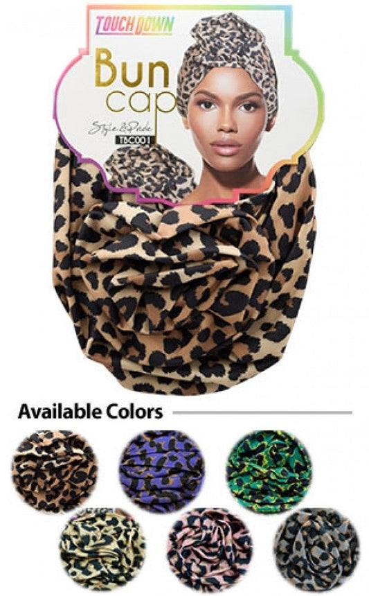Touch Down Bun Caps - Leopard #1