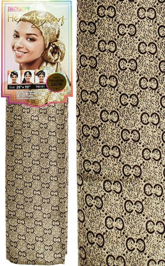 Touch Down Head Scarf - Interlocking