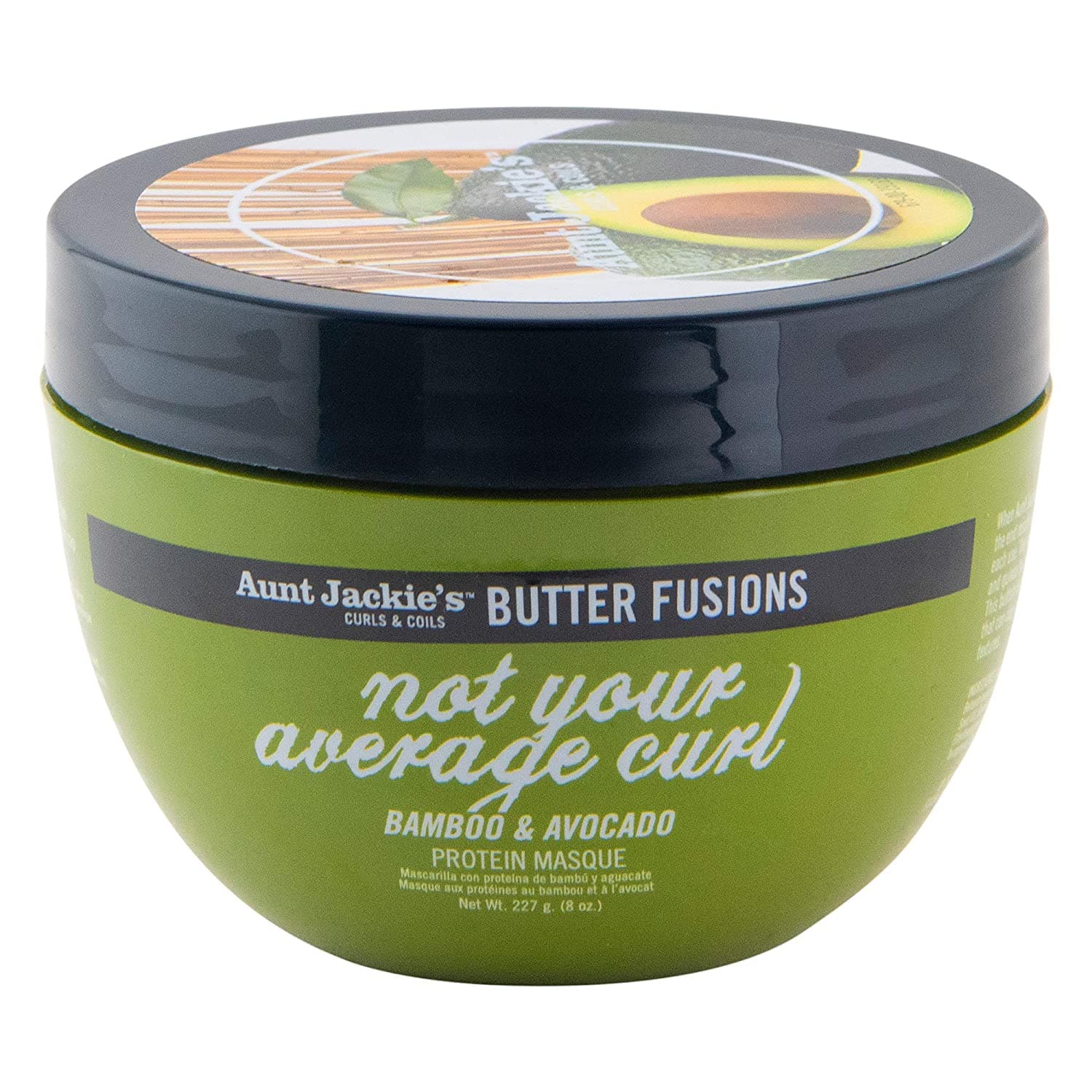 Aunt Jackie's "Not Your Average Curl" Bamboo & Avocado Protein Masque - Beautiful Black Hair