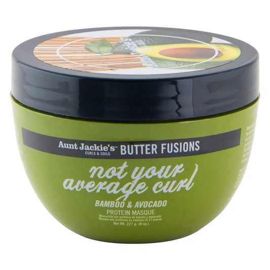 Aunt Jackie's "Not Your Average Curl" Bamboo & Avocado Protein Masque - Beautiful Black Hair