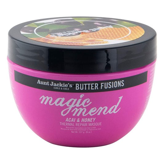 Aunt Jackie's "Magic Mend" Acai & Honey Thermal Repair Masque - Beautiful Black Hair