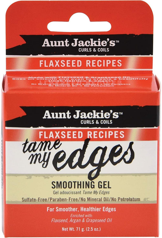 Aunt Jackie's Flaxseed "Tame My Edges" Smoothing Gel - Beautiful Black Hair