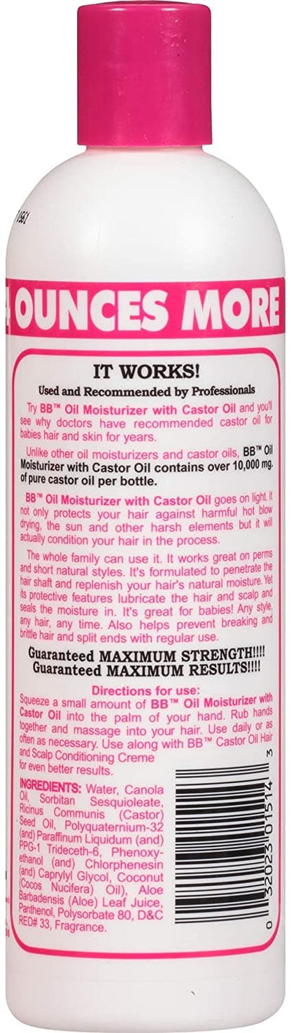 Bronner Brothers Hair Lotion w/ Castor Oil & Aloe 12oz