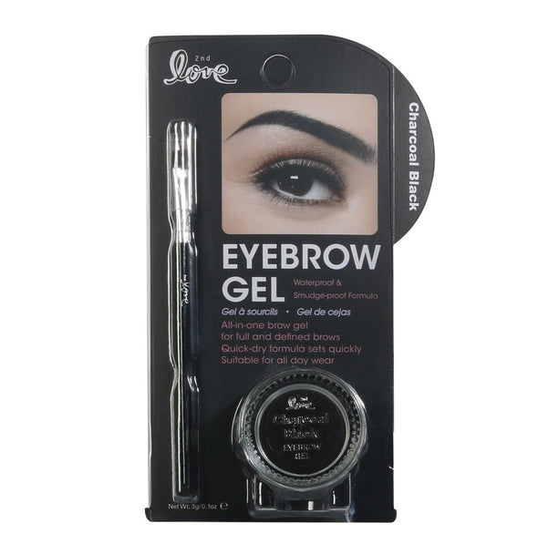 2nd Love Eyebrow Gel - Charcoal Black