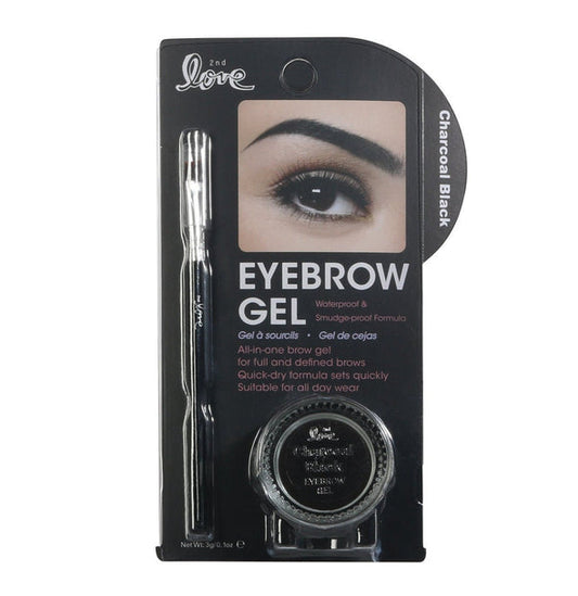 2nd Love Eyebrow Gel - Charcoal Black