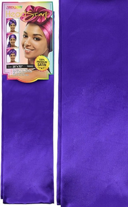 Touch Down Head Scarf - Purple
