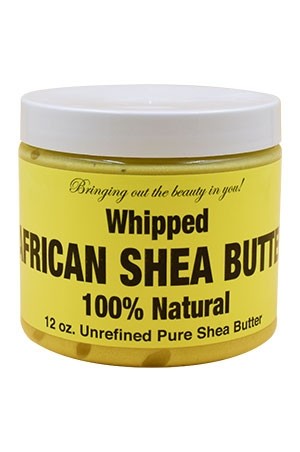 RA Cosmetics 100% Natural Whipped African Shea Butter - Beautiful Black Hair