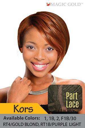 Kors Lace Part Wig - Beautiful Black Hair
