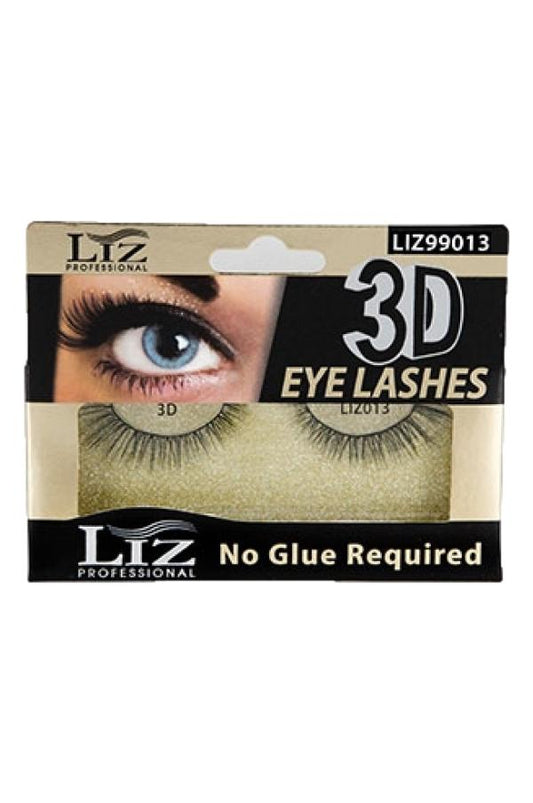 Liz Professional 3D No Glue Required Eye Lashes #013