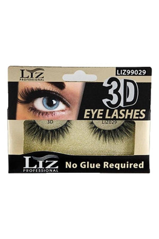 Liz Professional 3D No Glue Required Eye Lashes #029