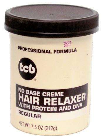 TCB No Base Creme Relaxer 7.5oz - Regular - Beautiful Black Hair