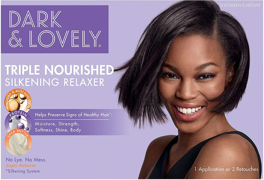 Dark & Lovely Shea Moisture Relaxer - Super - Beautiful Black Hair