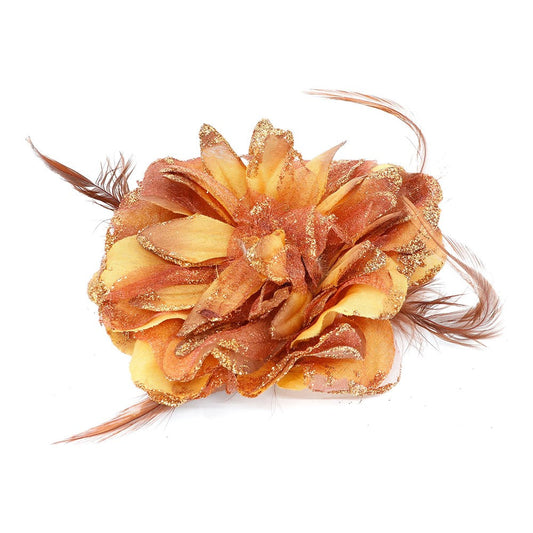 Kim & C 12pk Flower Hair Decoration - Assorted Tie & Pin #AS90023