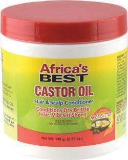 Africa's Best Castor Oil Hair & Scalp Conditioner - Beautiful Black Hair