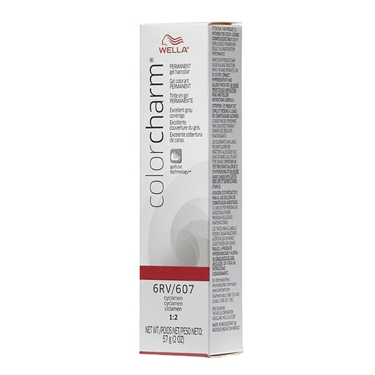 Wella Color Charm Gel Permanent Hair Color - 6RV/607 Cyclamen