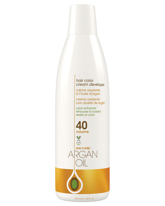 One 'n Only Argan Oil Hair Color Cream Developer Volume 40 6oz