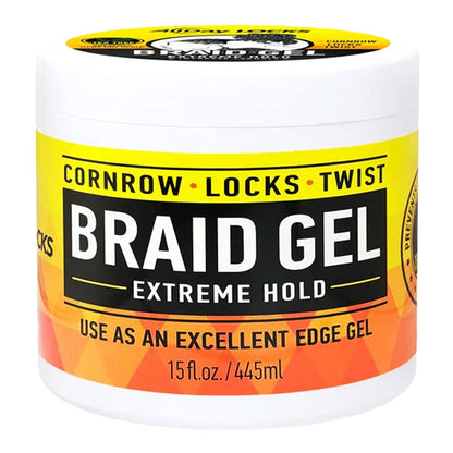 AllDay Lock Braid Gel - Extreme Hold 15oz