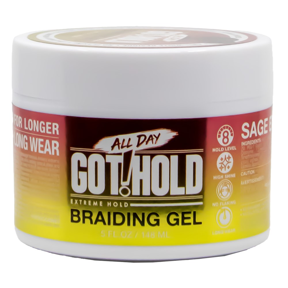 AllDay Got Hold Braiding Gel 10oz