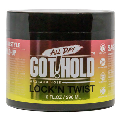 All Day Got Hold! Maximum Hold Lock 'N Twist
