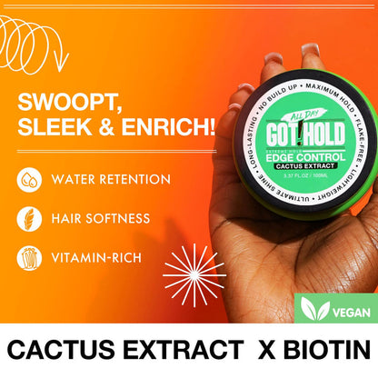 All Day Got Hold! Edge Control - Cactus Extract