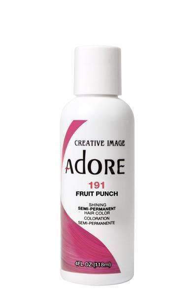 Adore Semi-Permanent Hair Color - 191 Fruit Punch - Beautiful Black Hair