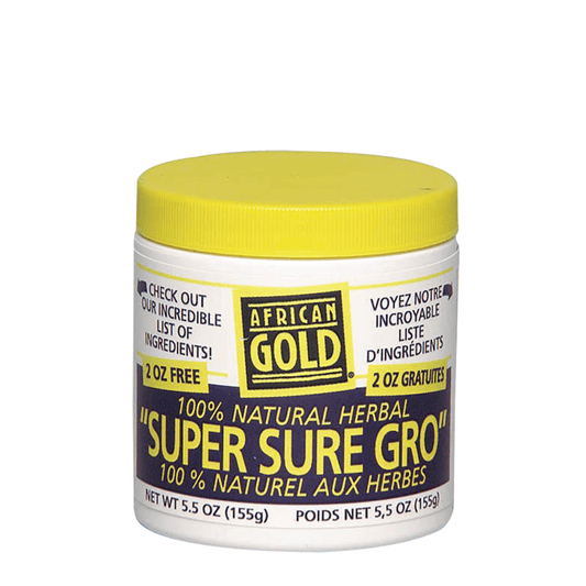 African Gold Super Sure Gro - Beautiful Black Hair