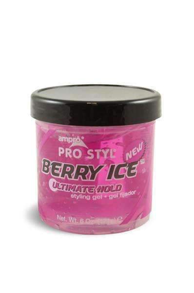 Ampro Pro Styl Berry Ice Ultimate Hold Styling Gel 6oz - Beautiful Black Hair