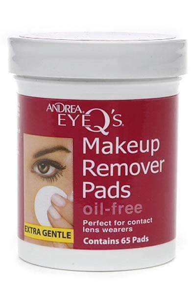 Andrea EyeQs Makeup Remover Pads - Oil Free - Beautiful Black Hair