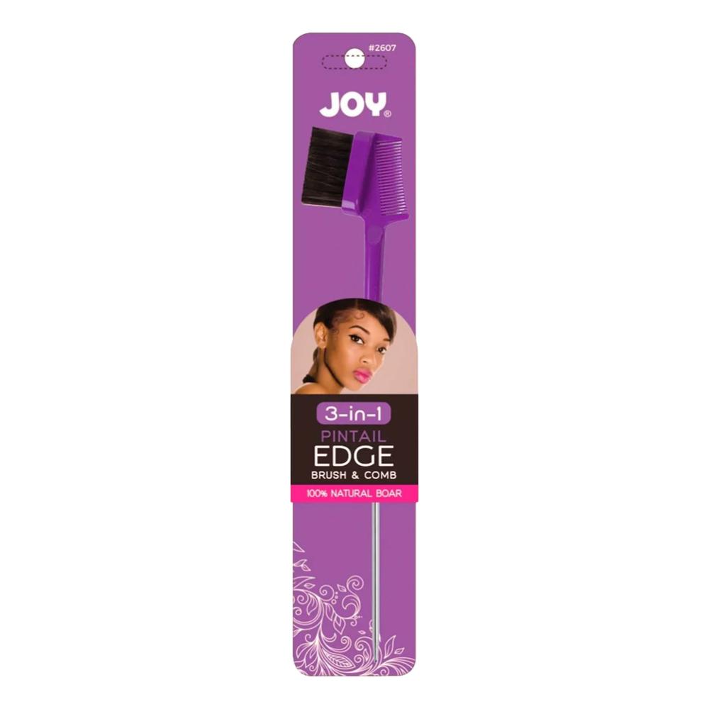 Joy 3-In-1 Pintail Edge Brush & Comb Assorted #2607